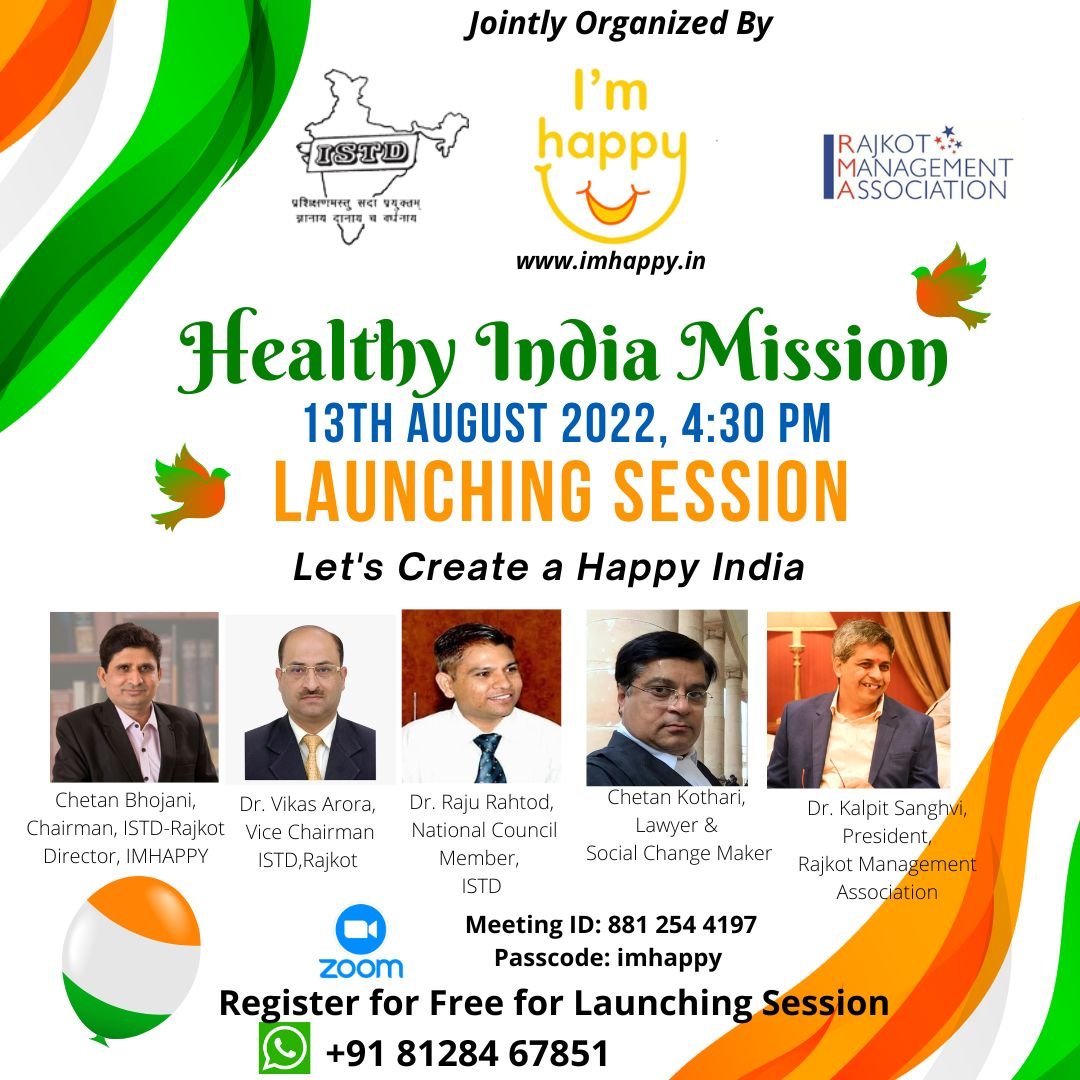 Healthy India Mission Launching Session