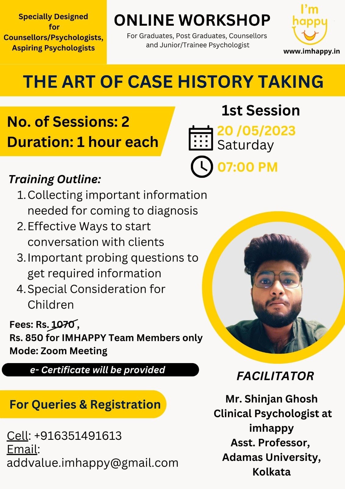 The Art of Case History Taking