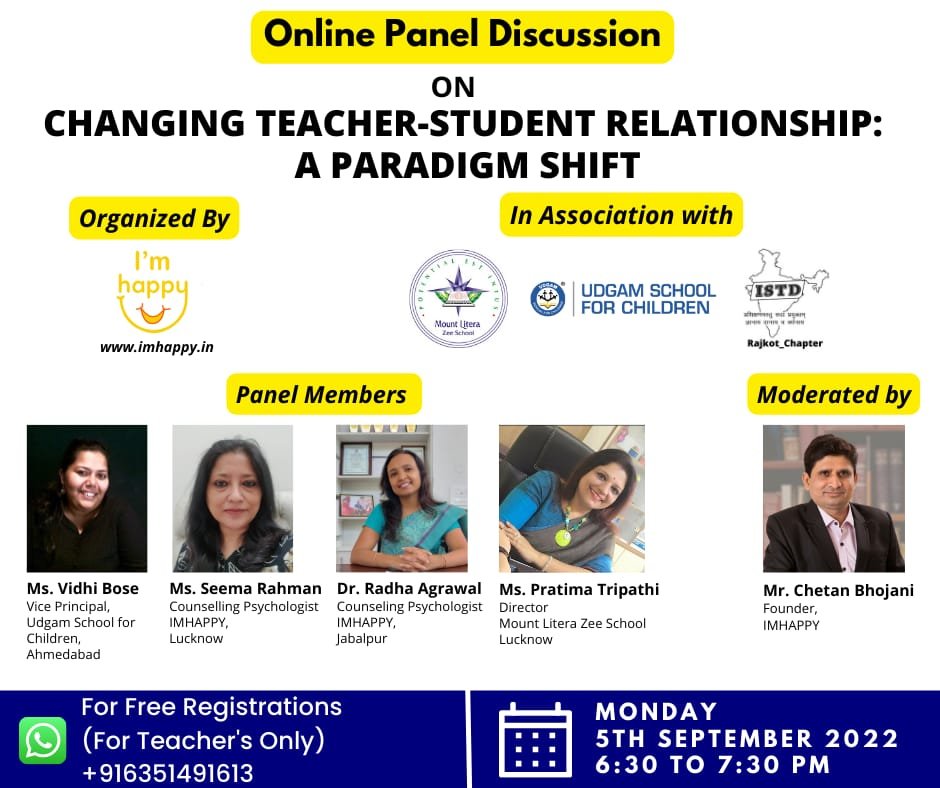 Changing Teacher-Student Relationship: A Paradigm Shift