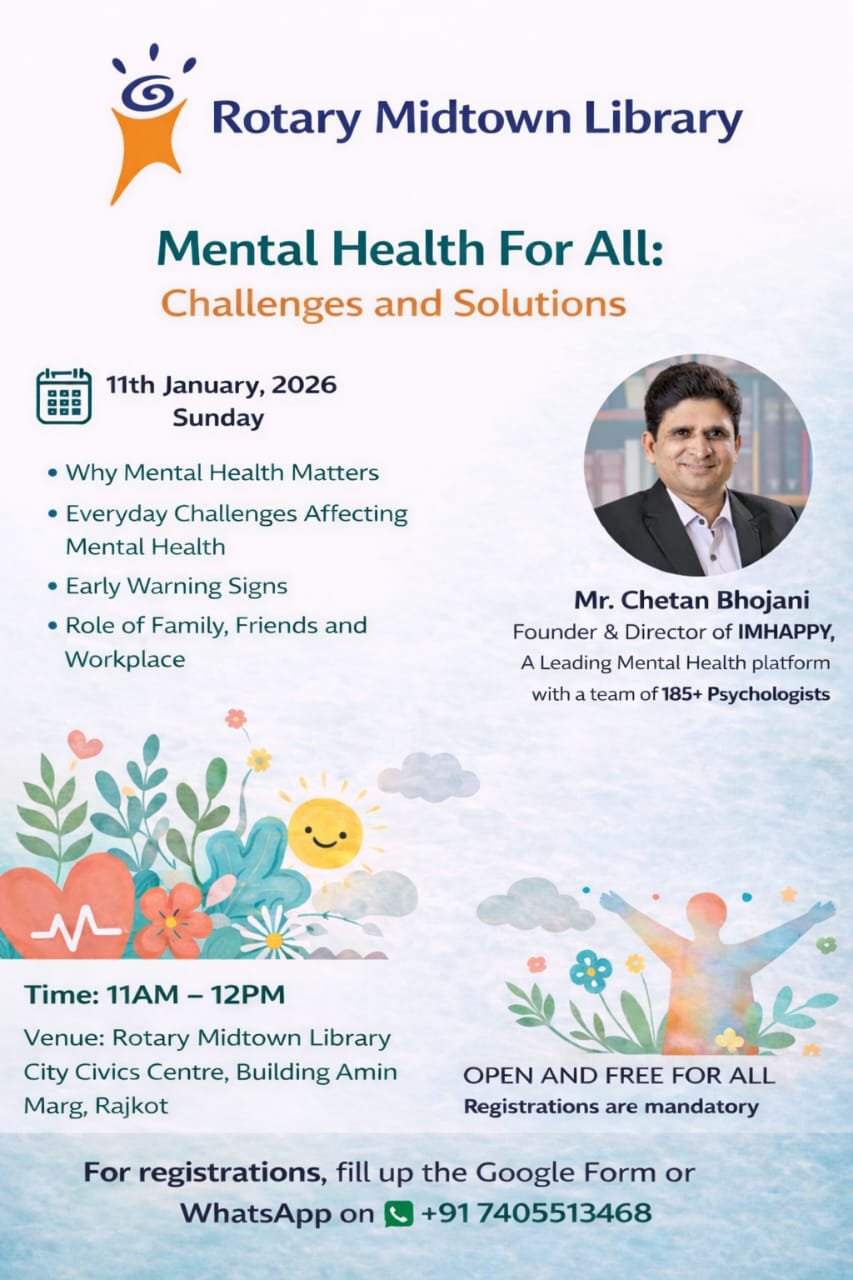 Mental Health for All: Challanges & Solution